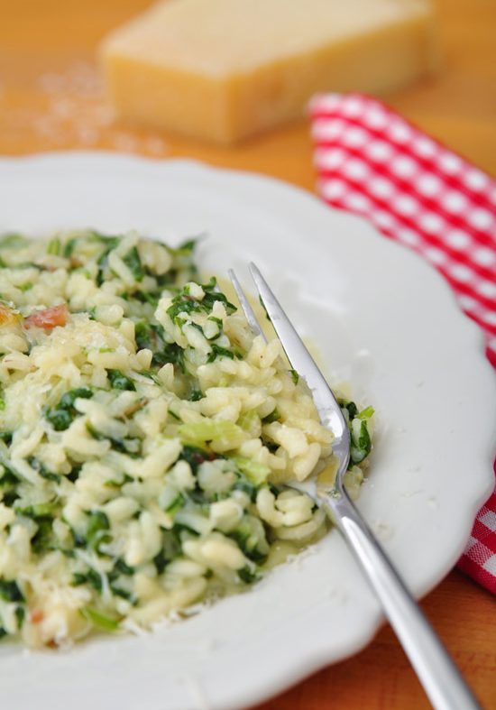 Risotto aux blettes Découvrez nos recettes