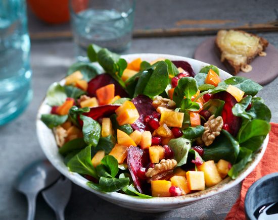 Salade De M Che Au Magret Fum F Ta Et Grenade D Couvrez Nos Recettes