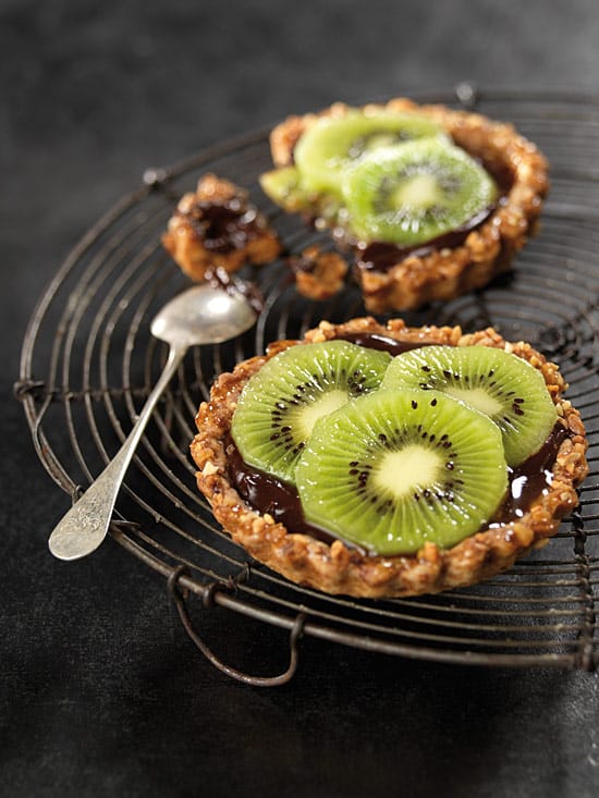 Tartelette Express Kiwi Chocolat Recettes Les Fruits Et Legumes Frais Interfel