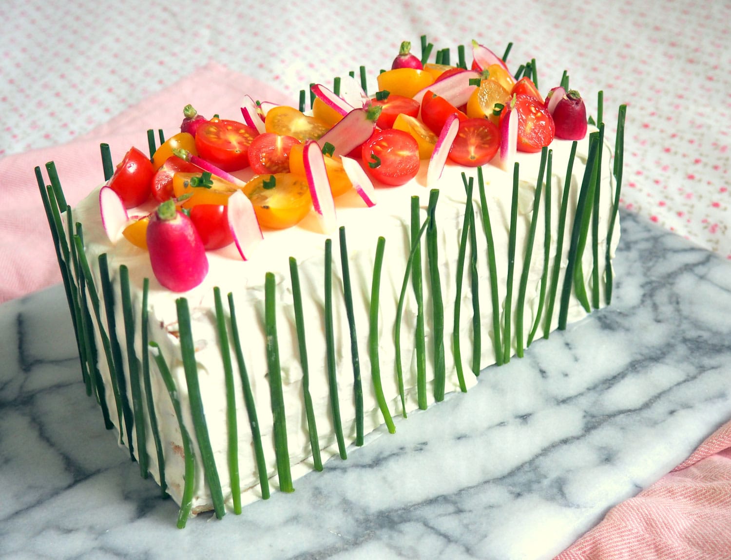 Sandwich Cake Printanier Recettes Les Fruits Et Legumes Frais Interfel