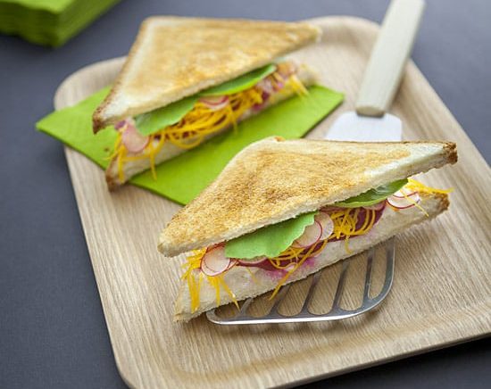 Club Sandwich betterave mimolette