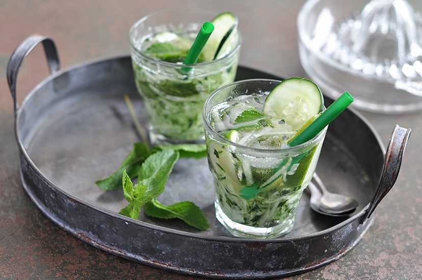 Virgin mojito concombre