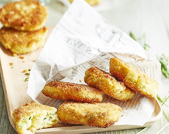 Croquettes de courgette au fromage