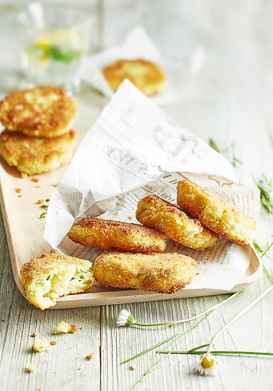 Croquettes de courgette au fromage