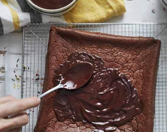 Gâteau courgettes chocolat