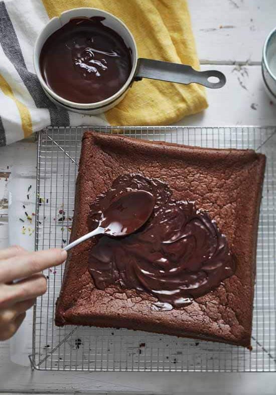 Gâteau courgettes chocolat