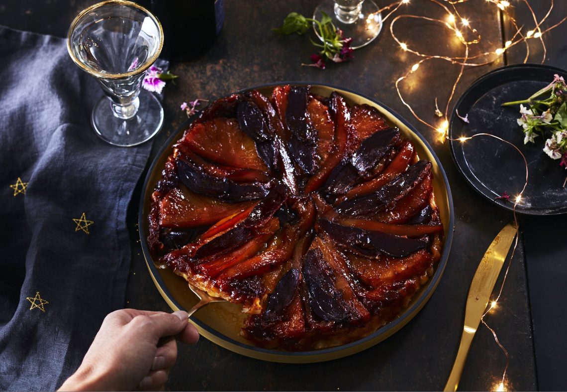 Tatin de magret de canard fumé mangue ananas