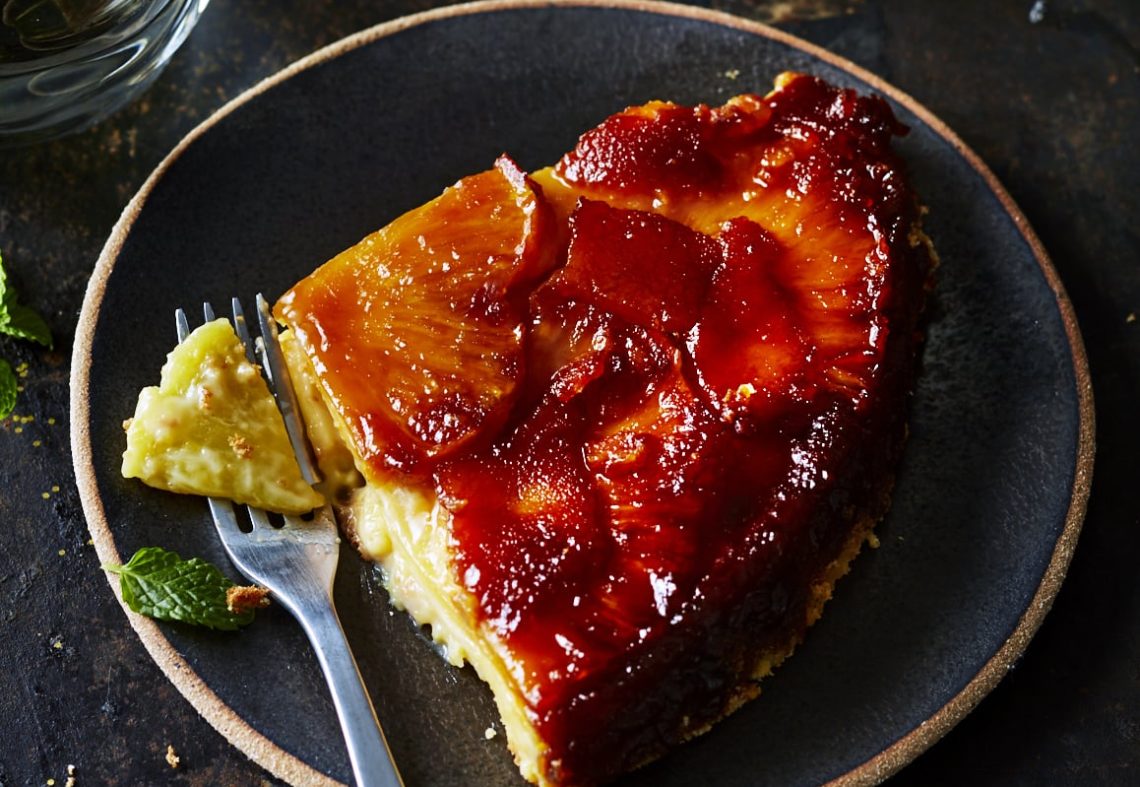 Gâteau caramélisé renversé à l’ananas