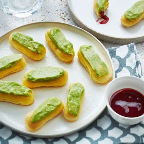 Minis éclairs à l'avocat