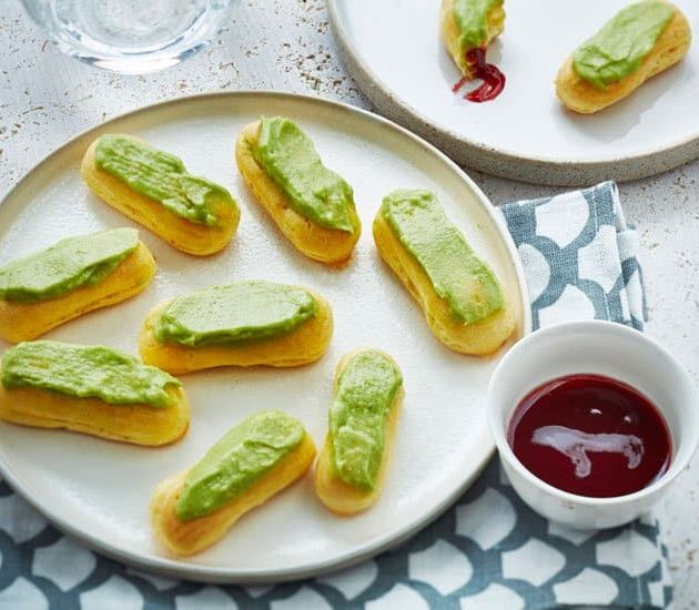 Minis éclairs à l'avocat