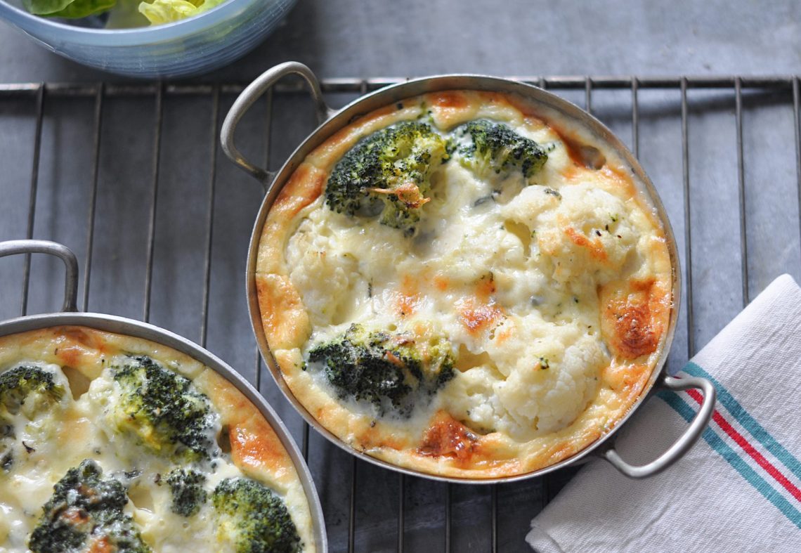 Gratin de légumes au bleu