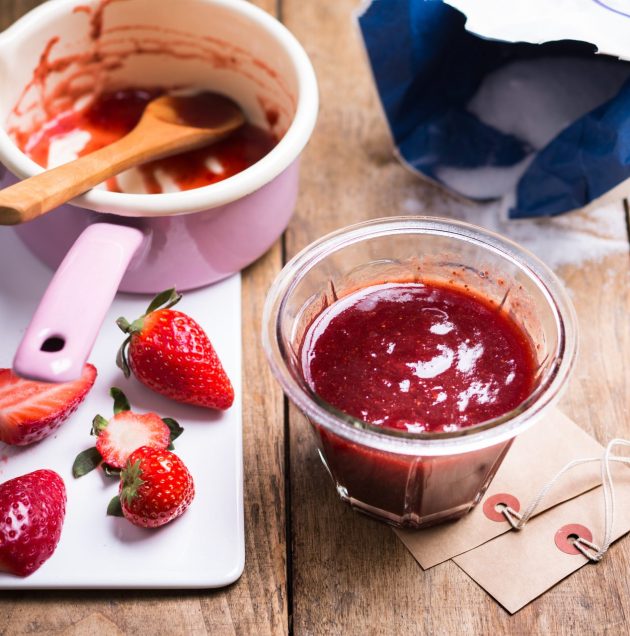 Confiture de fraises maison