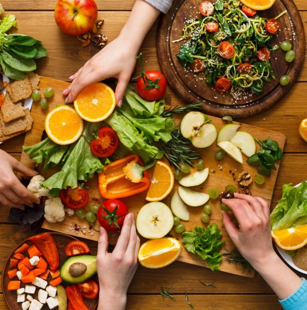 Fruits et légumes entre amis