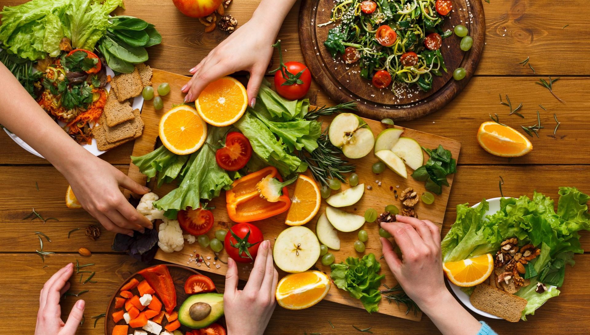 Fruits et léugmes entre amis