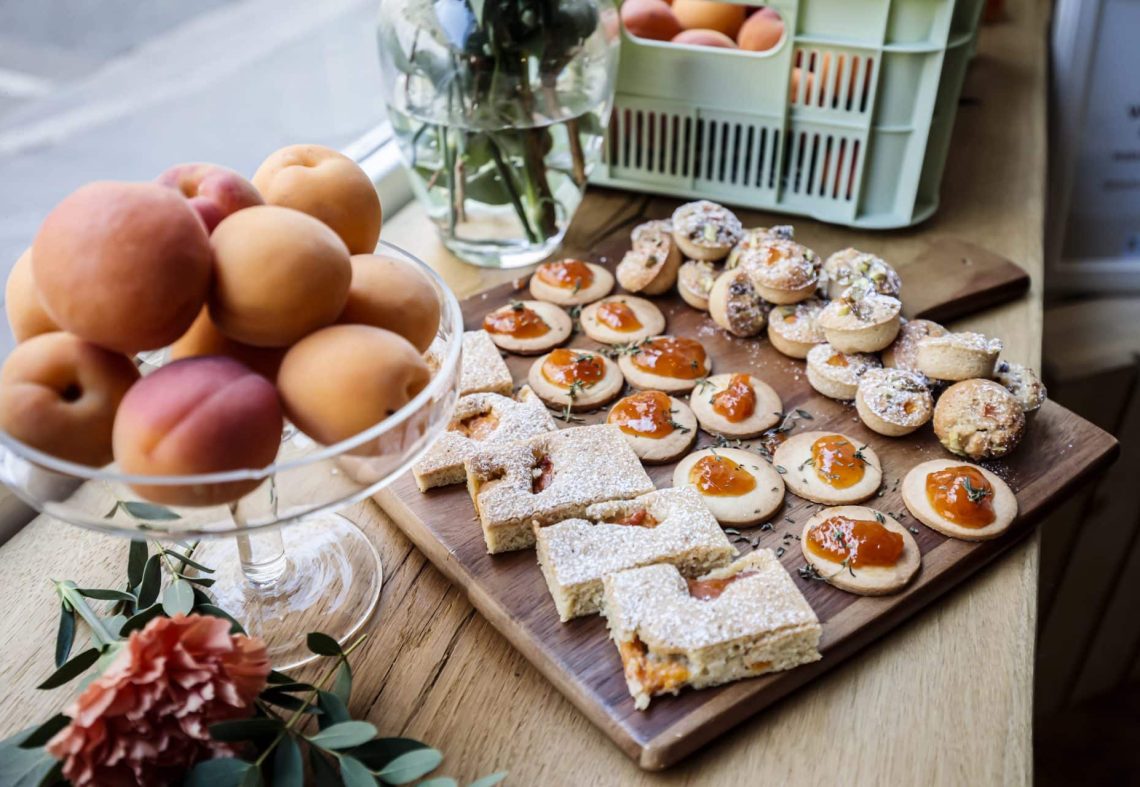 Cake abricots citron amandes