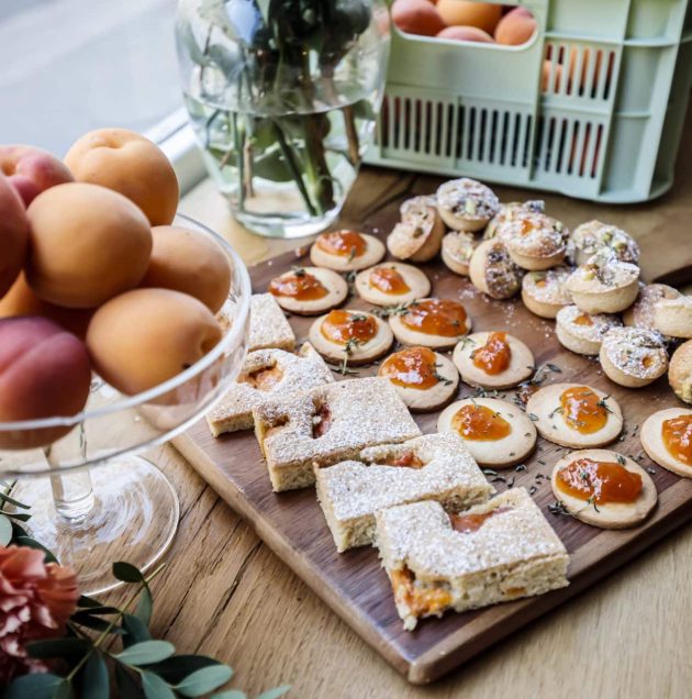 Cake abricots citron amandes