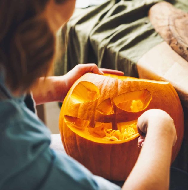 Halloween, courges et potirons