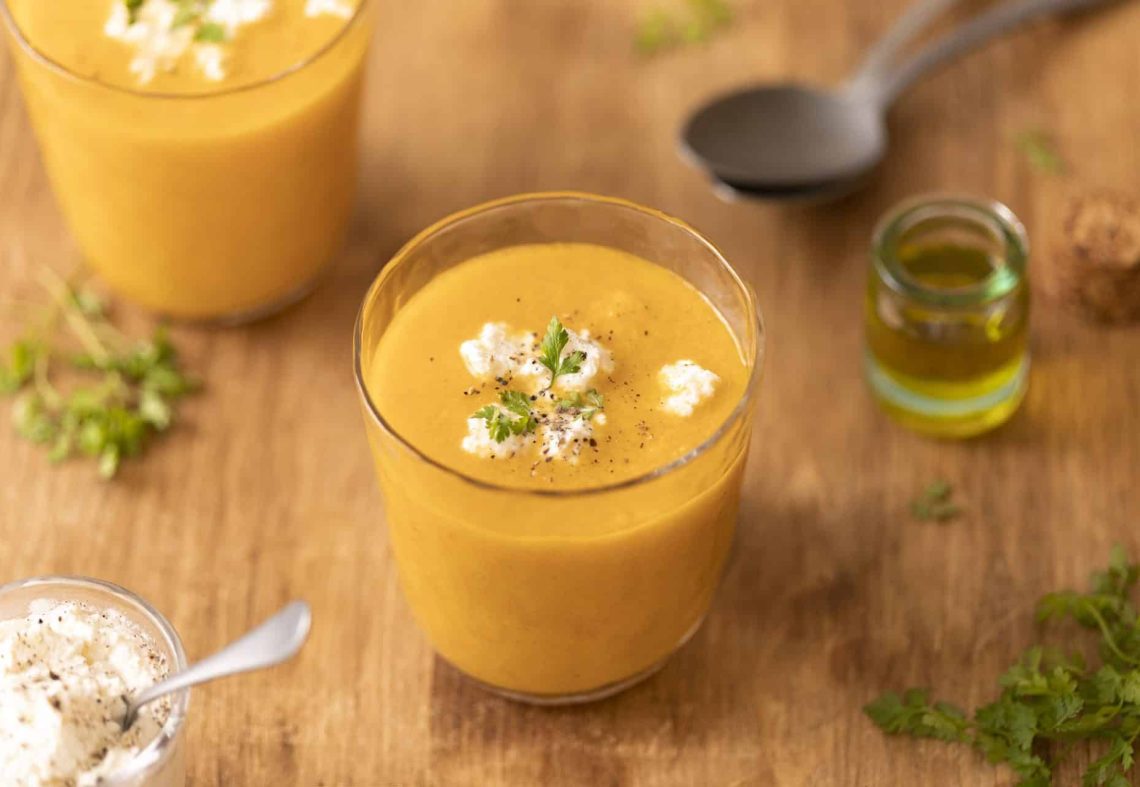 Gaspacho pomme carottes