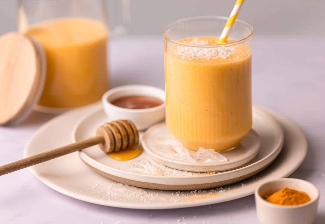 Milkshake mangue coco