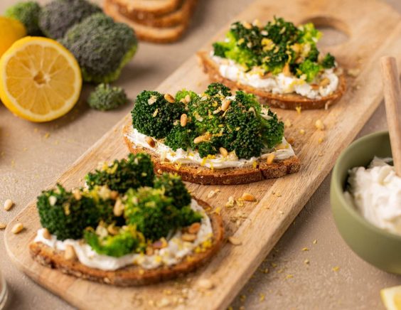 Brocoli fromage citron zaatar