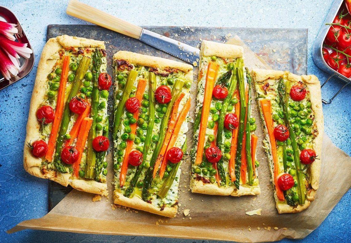 Tarte aux légumes d'été