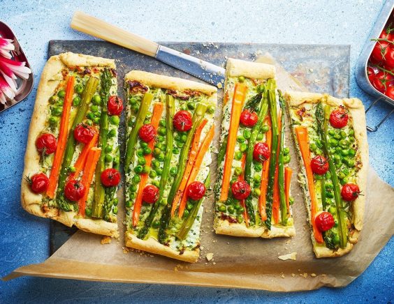 Tarte aux légumes d'été