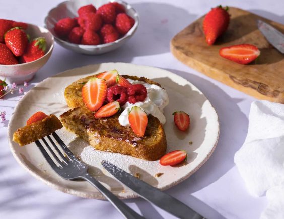 Pain perdu aux fruits d'été